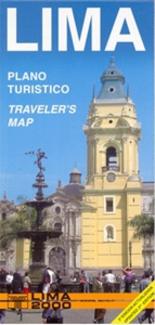 Lima : plano turistico : traveler's map