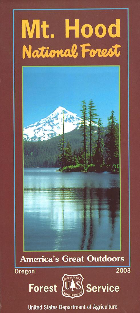 Mt. Hood National Forest Map