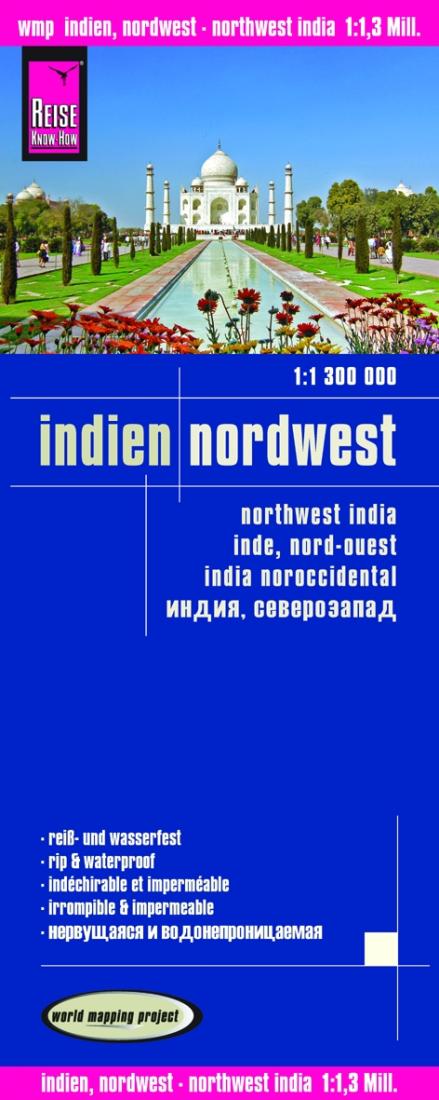 Indien : nordwest = Northwest India = Inde, nord-ouest = India noroccidental, a