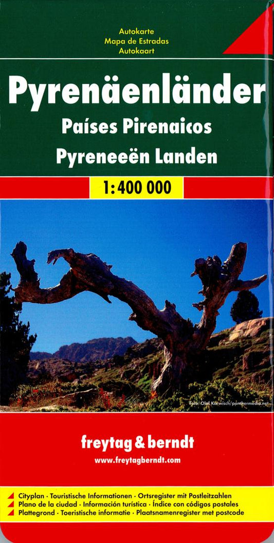 Pyrenäenländer = Paises pirenaicos = Pyreneeën landen