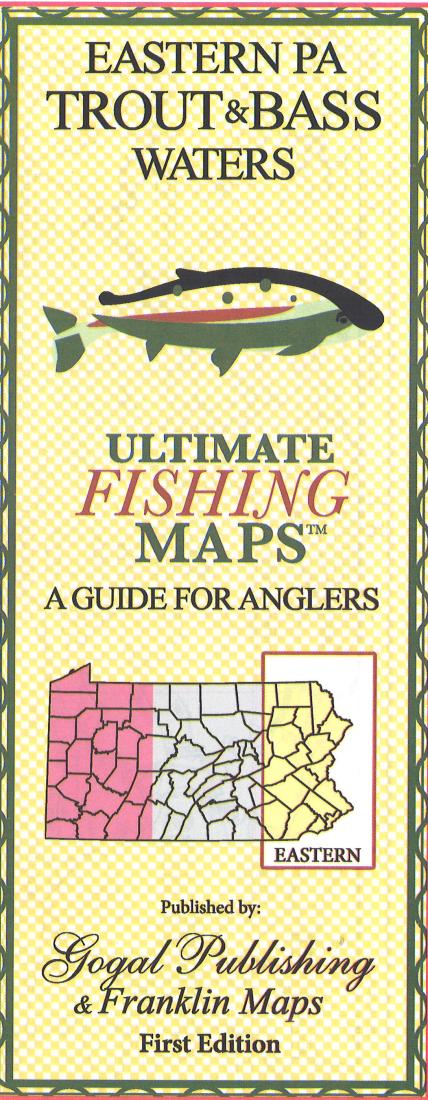 Eastern PA Trout and Bass Map