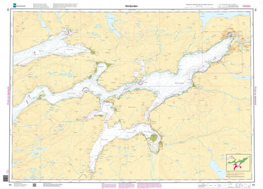 Ranfjorden - 60 - Norway Kartverket Nautical Charts