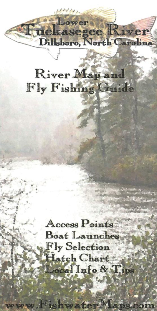 Tuckasegee River NC River Map and Fly Fishing Guide