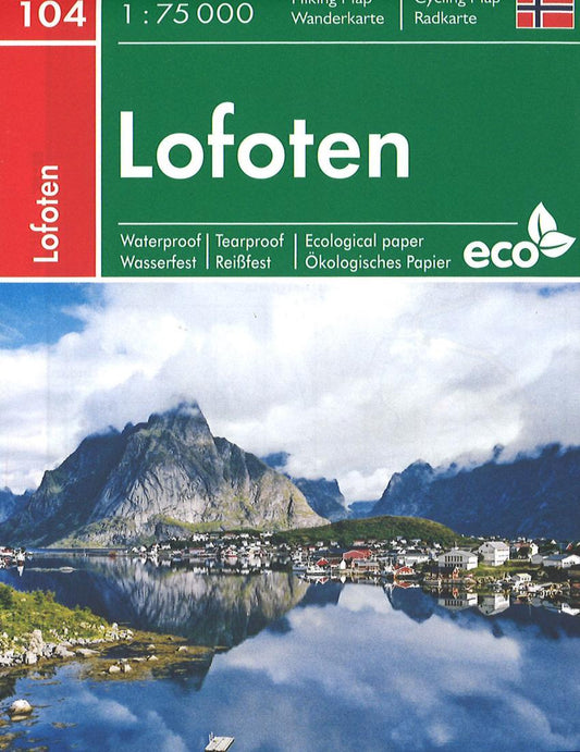 Lofoten Hiking Map