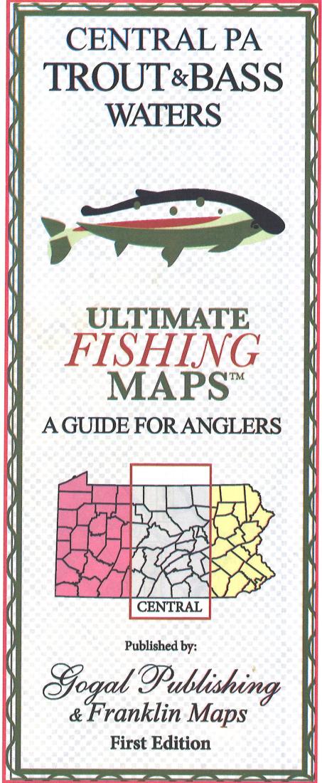 Central PA Trout and Bass Map