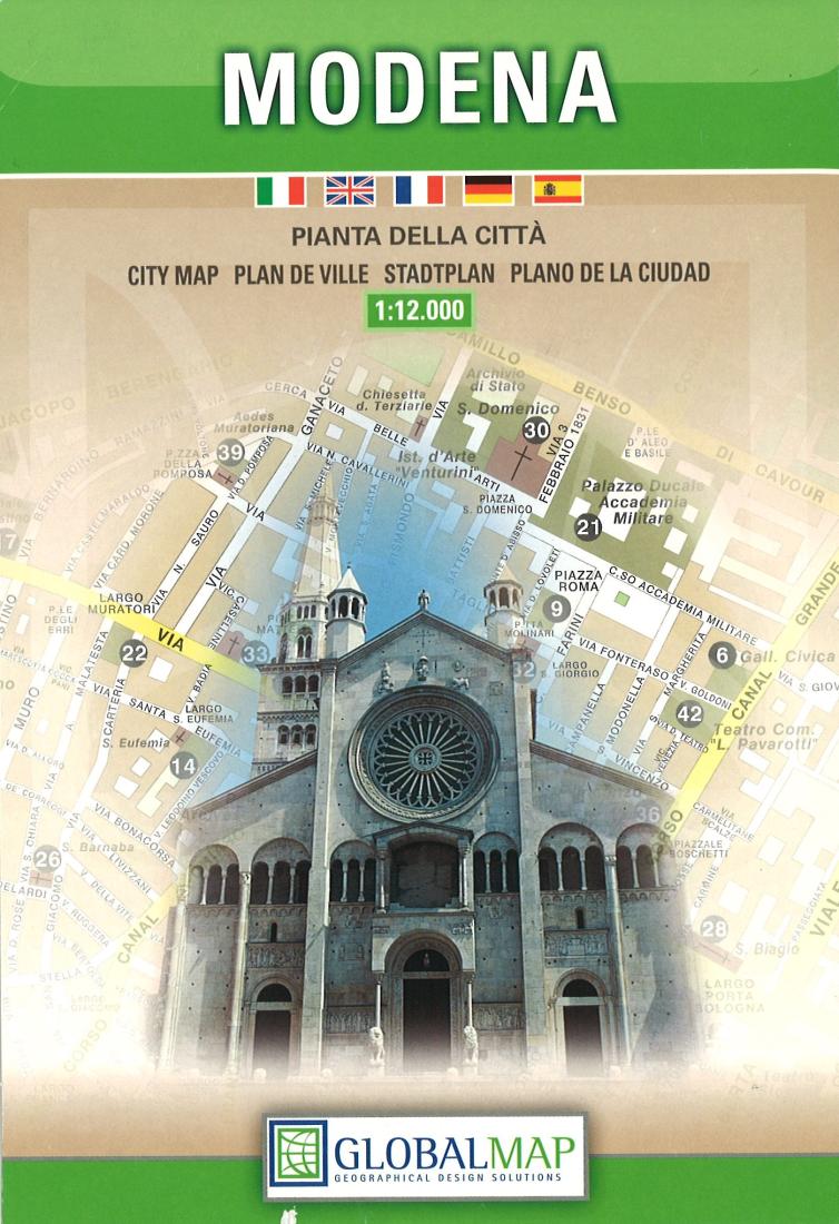 Modena : pianta della citta