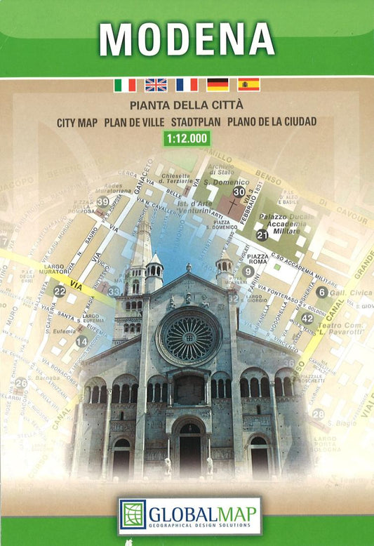 Modena : pianta della citta