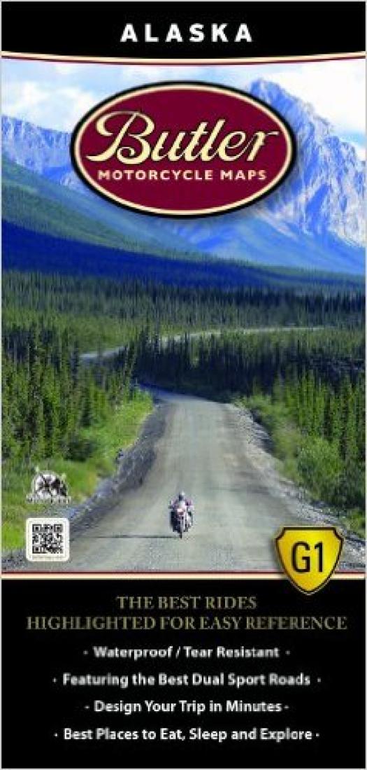 Alaska Motorcycle Map