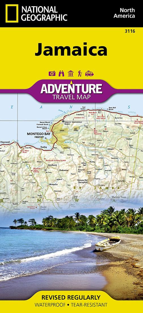 Jamaica Adventure Map