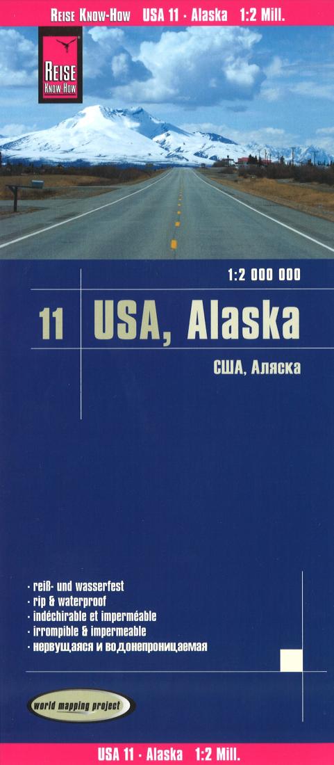 Alaska Road Map