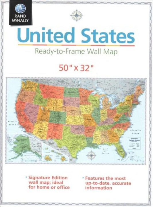 USA, Signature Edition Wall Map, Folded