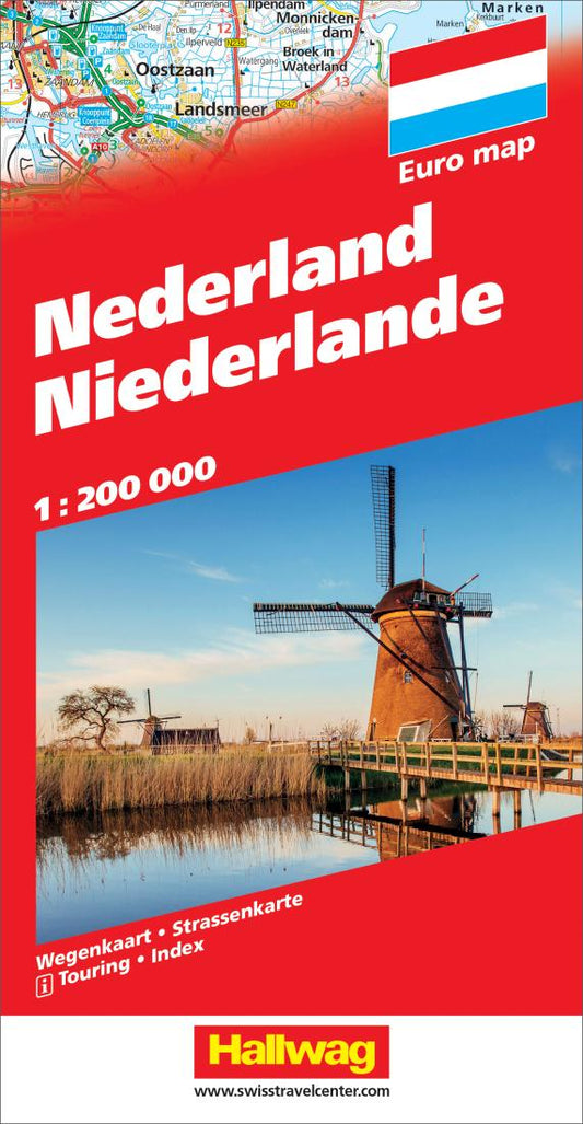 Nederland : Euro map = Niederlande