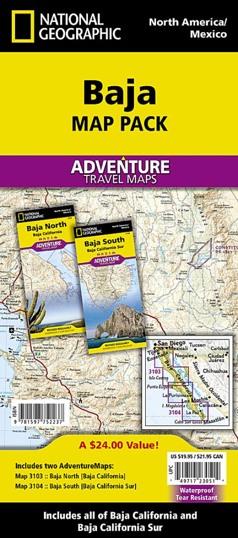 Baja California AdventureMap Pack
