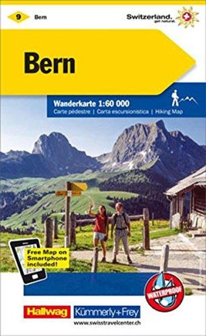 Bern : Switzerland Hiking Map #9