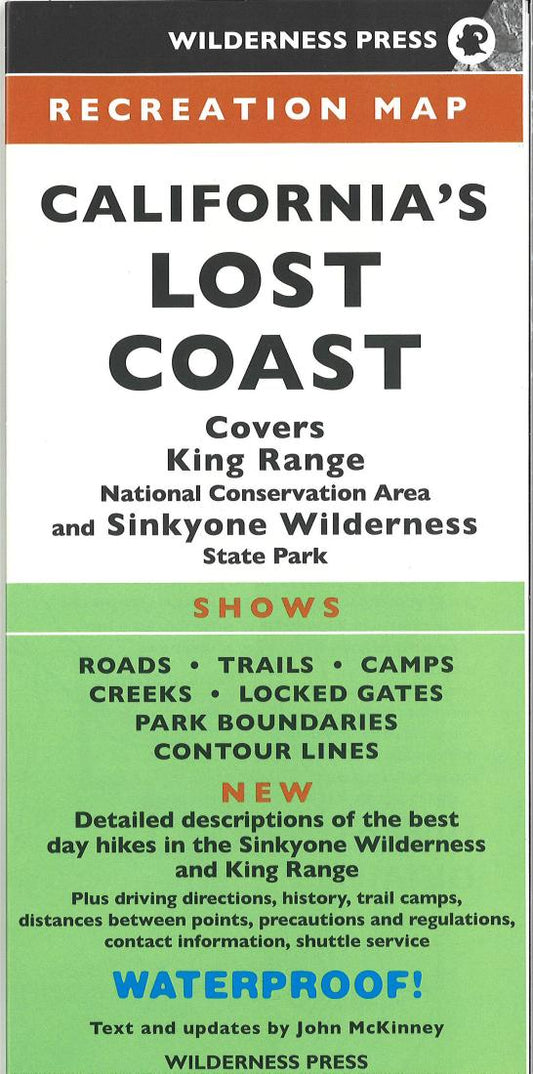 California's Lost Coast : covers King Range National Conservation Area and Sinkyone Wilderness State Park