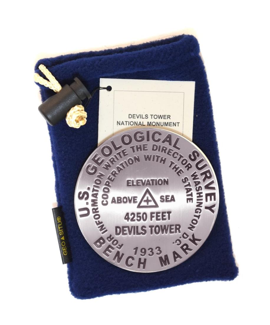 Devils Tower, Devils Tower National Monument, Wyoming paperweight