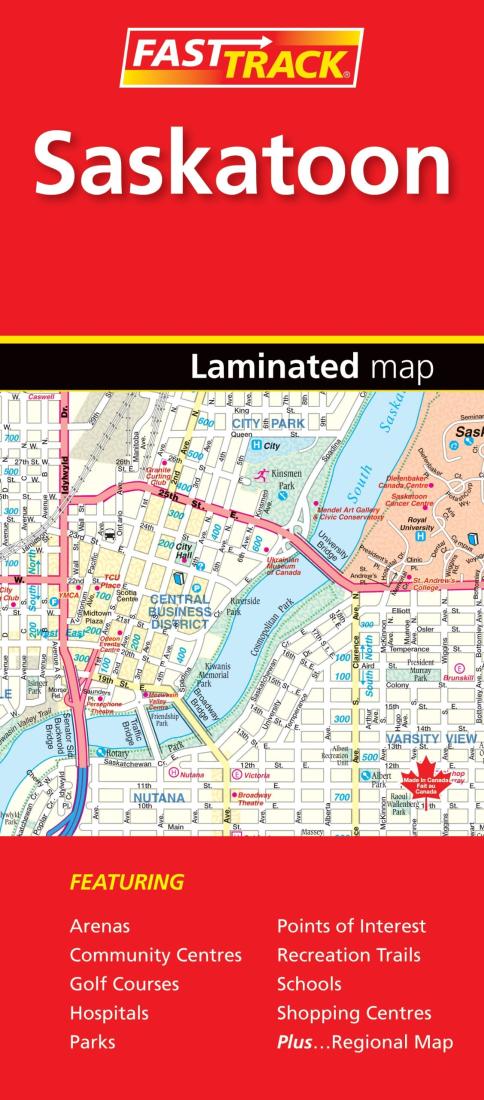 Saskatoon Fast Track Map