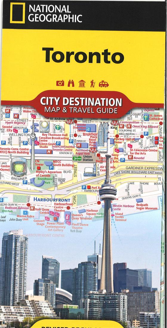 Toronto, Ontario City Destination : Map and Travel Guide