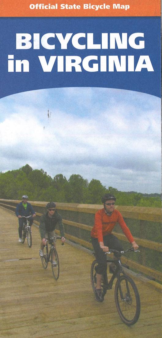 Bicycling in Virginia : Official State Bicycle Map