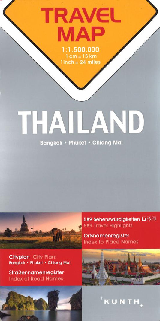 Thailand : travel map