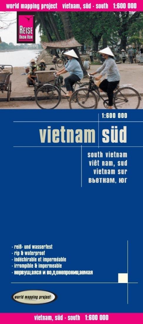 Vietnam süd : 1:600 000 = South Vietnam : 1:600 000 = Viêt nam, sud : 1:600 000 = Vietnam sur : 1:600 000, : 1:600 000