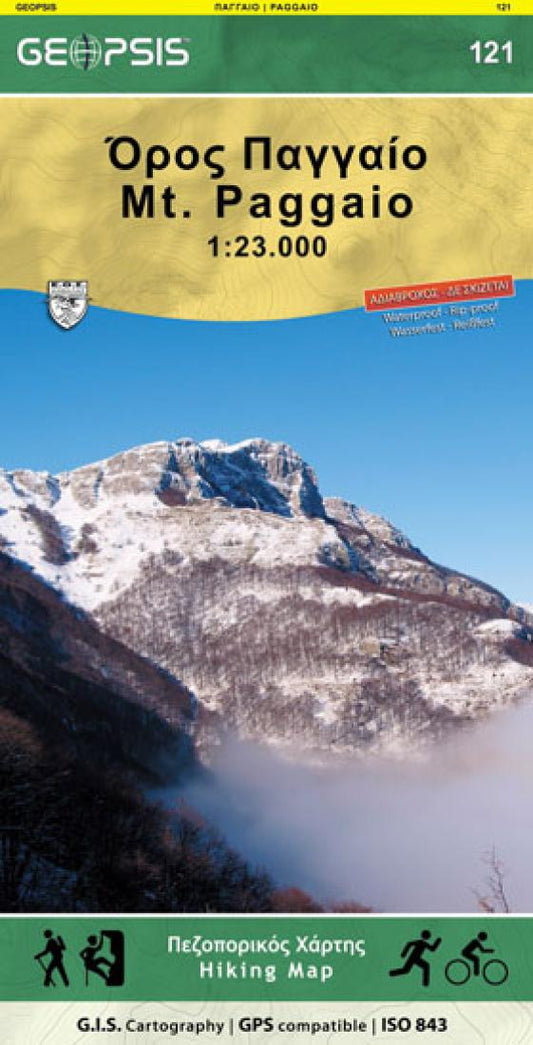 Mt. Paggaio Hiking Map