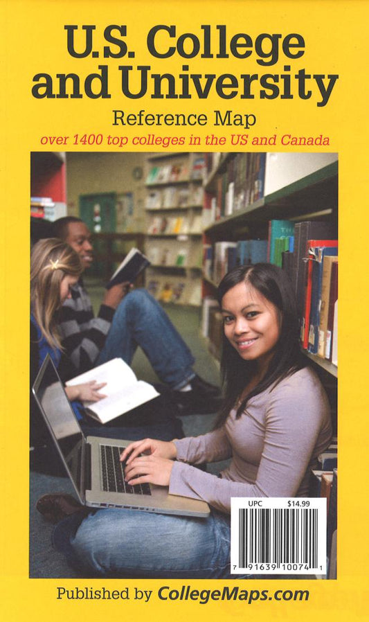 U.S. college and university : reference map