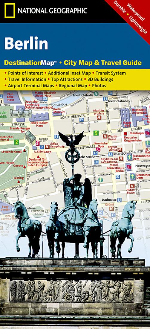 Berlin, Germany Destination Map