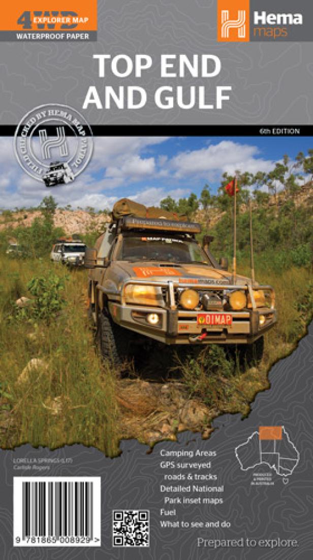 Top End and Gulf : 4wd explorer map