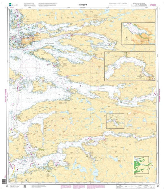 Sunnfjord - 27 - Norway Kartverket Nautical Charts