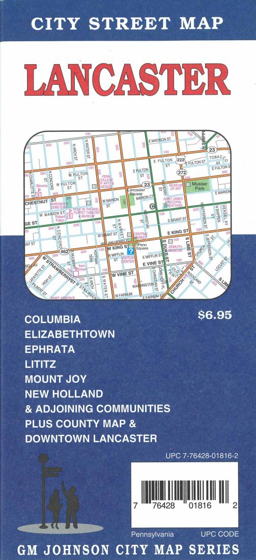 Lancaster : city street map