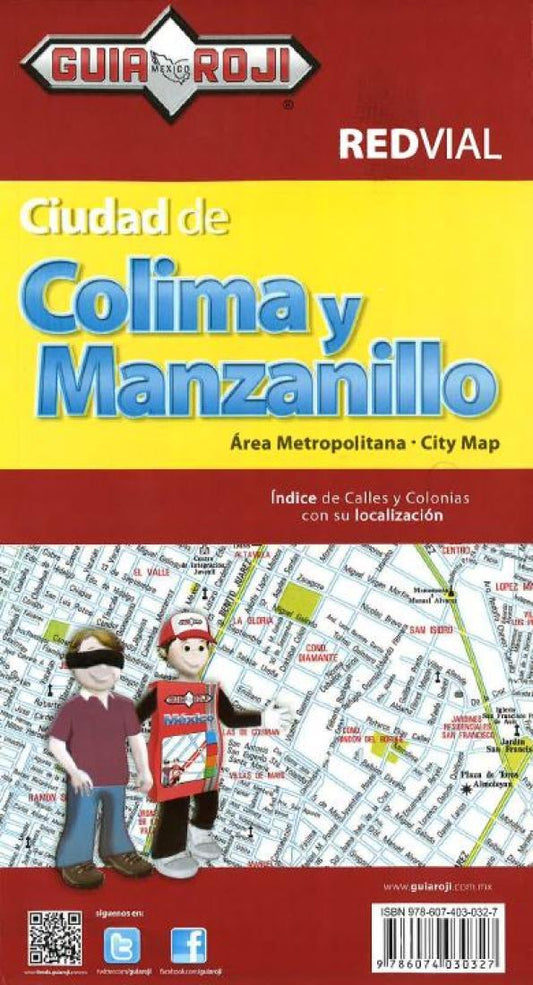 Ciudad de Colima y Manzanillo : red vial