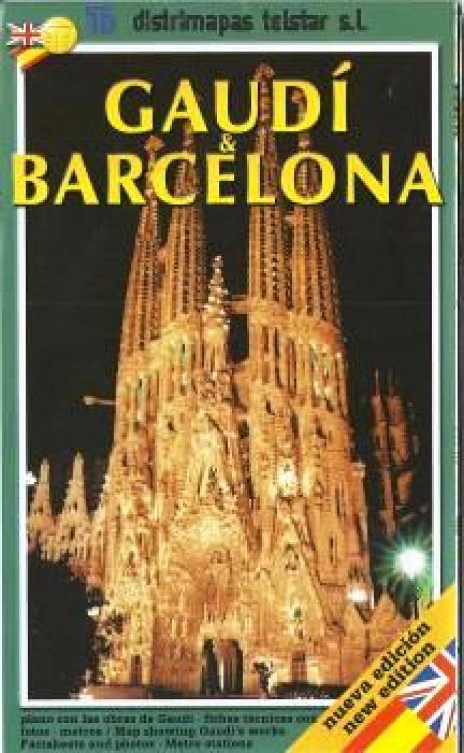 Gaudi & Barcelona Guide Map