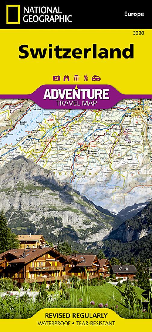 Switzerland Adventure Map 3320