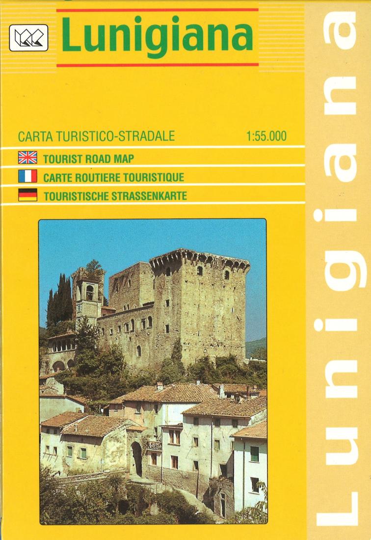 Lunigiana : carta turistico-stradale 1:55.000