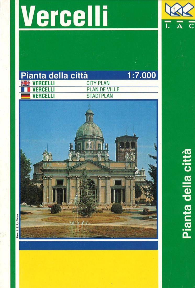 Vercelli : pianta della citta : 1:7,000