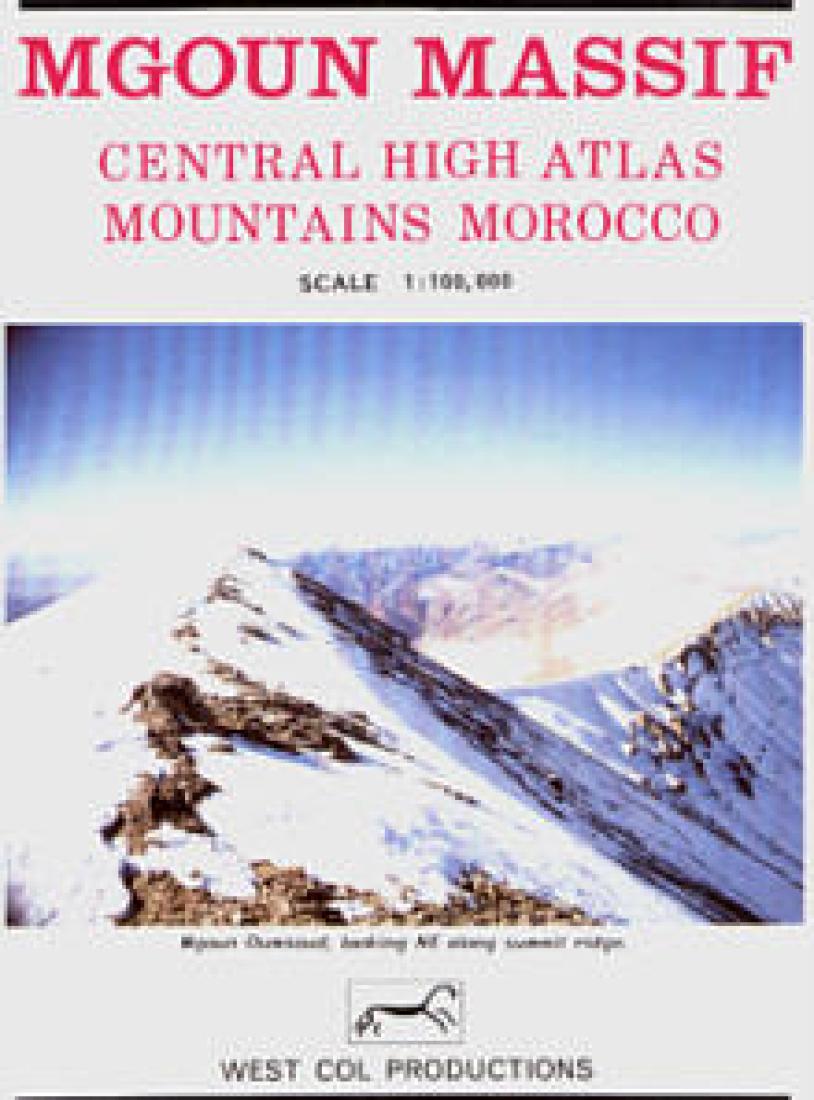 Mgoun Massif Central High Atlas Mountains Morocco