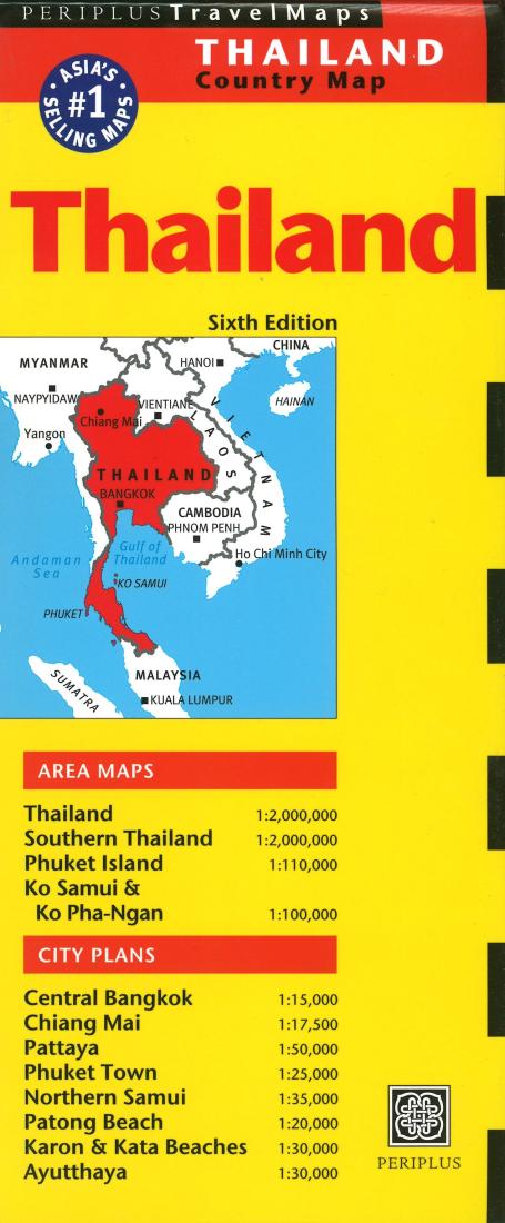 Thailand Travel Map