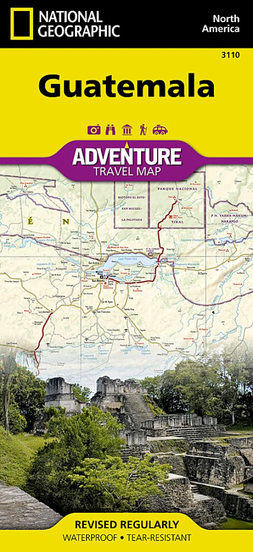 Guatemala Adventure Map