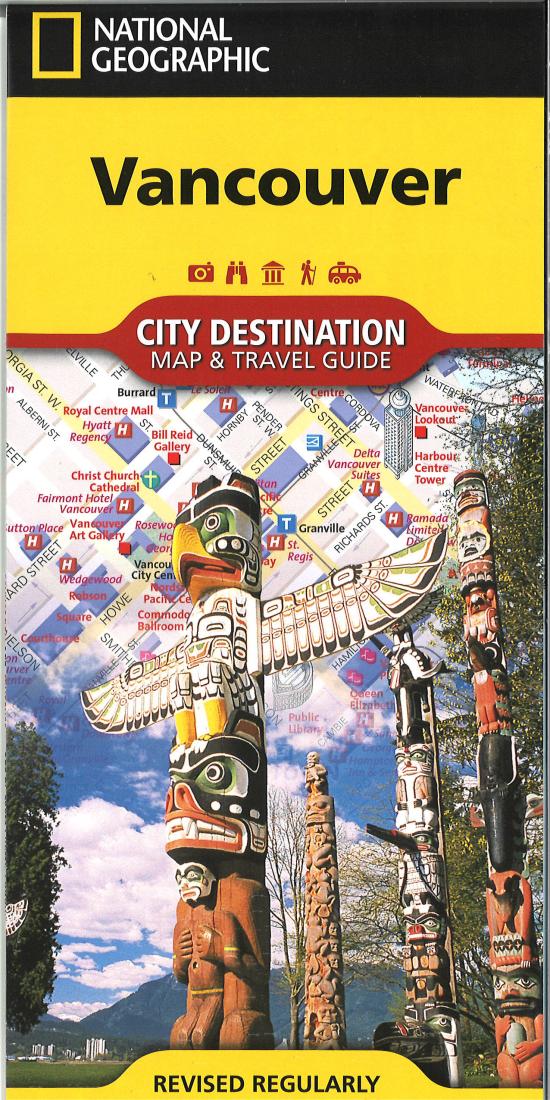 Vancouver, British Columbia Destination Map