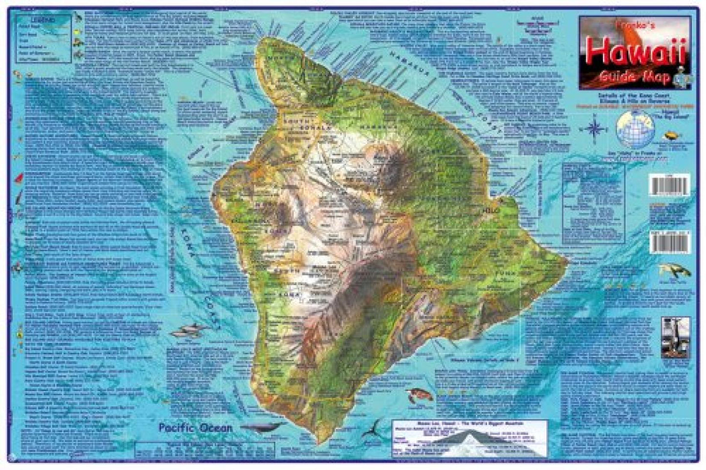 Franko's Hawaii guide map