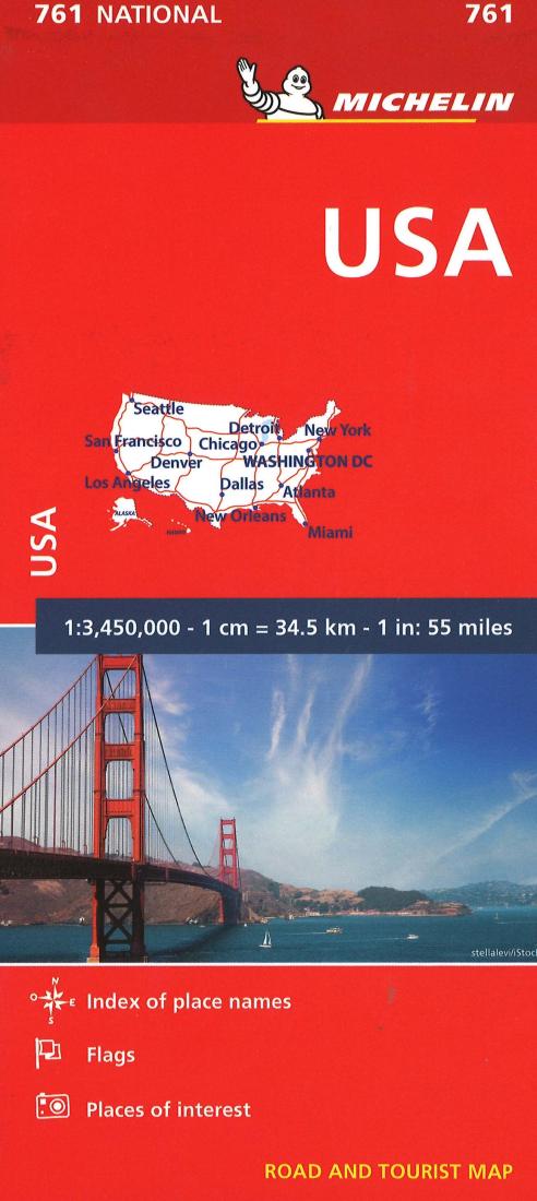 United States Road Map