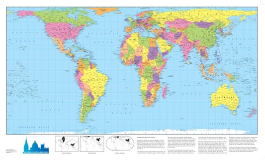 World Political Map (Hobo Dyer projection)