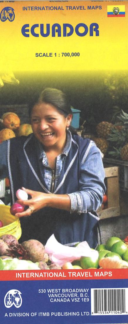 Ecuador Travel Map
