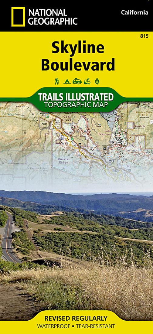 Skyline Boulevard : Trails illustrated : topographic map