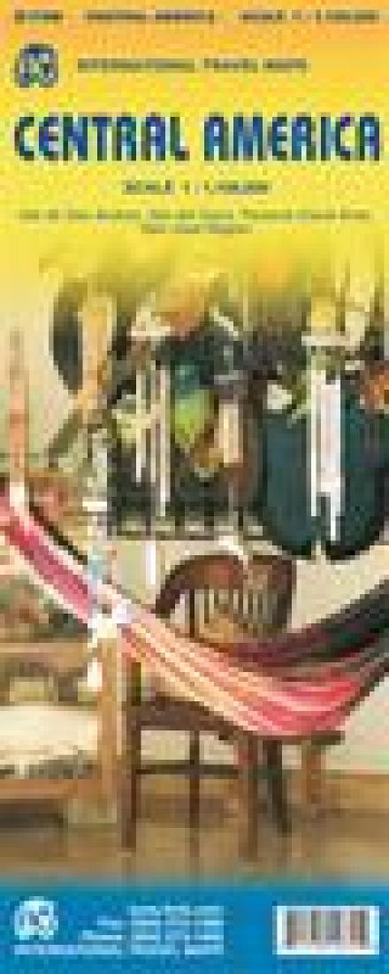 Central America Travel Map