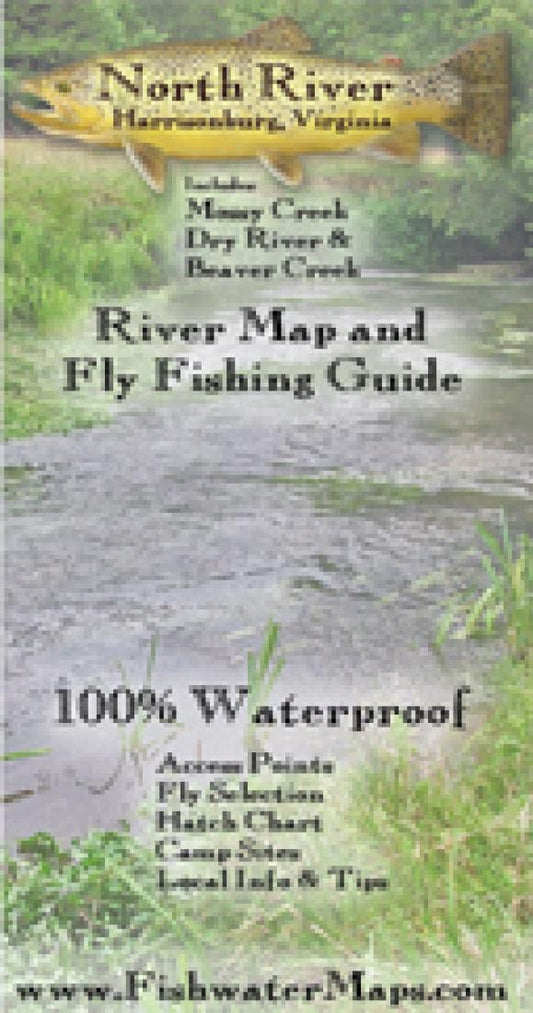 North River VA River Map and Fly Fishing Guide