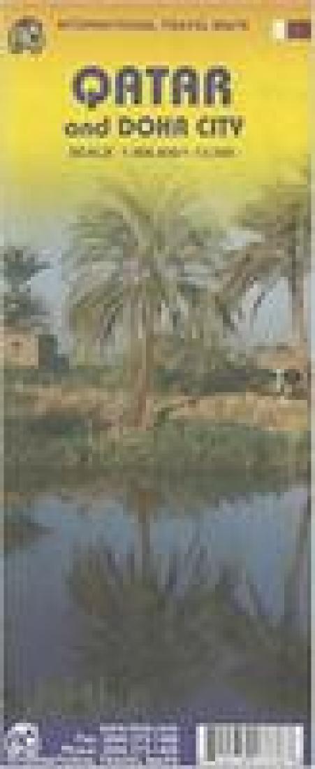 Qatar and Doha City Travel Map