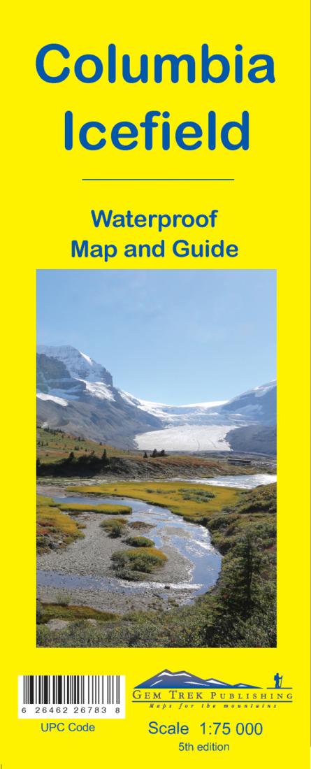 Columbia Icefield Map and Guide