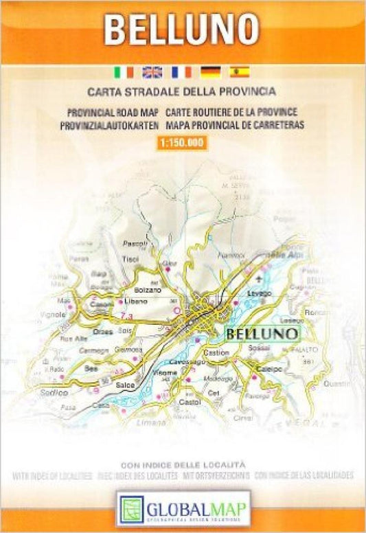 Belluno City Map
